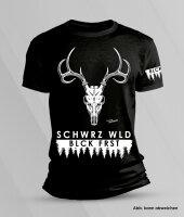 Blck Frst Schwrz Wld L mit Ärmellogo, Shirt