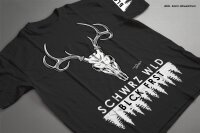 Blck Frst Schwrz Wld L mit Ärmellogo, Shirt