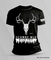 Blck Frst Schwrz Wld XL mit Ärmellogo, Shirt