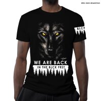 Blck Frst Wolf M mit Ärmellogo, Shirt