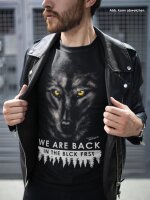 Blck Frst Wolf XL mit Ärmellogo, Shirt