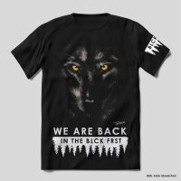 Blck Frst Wolf 3XL mit Ärmellogo, Shirt