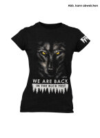 Blck Frst Wolf Girly mit Ärmellogo, Shirt