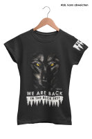 Blck Frst Wolf Girly mit Ärmellogo, Shirt