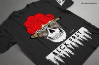 Blck Frst Downhill mit Ärmellogo, Shirt
